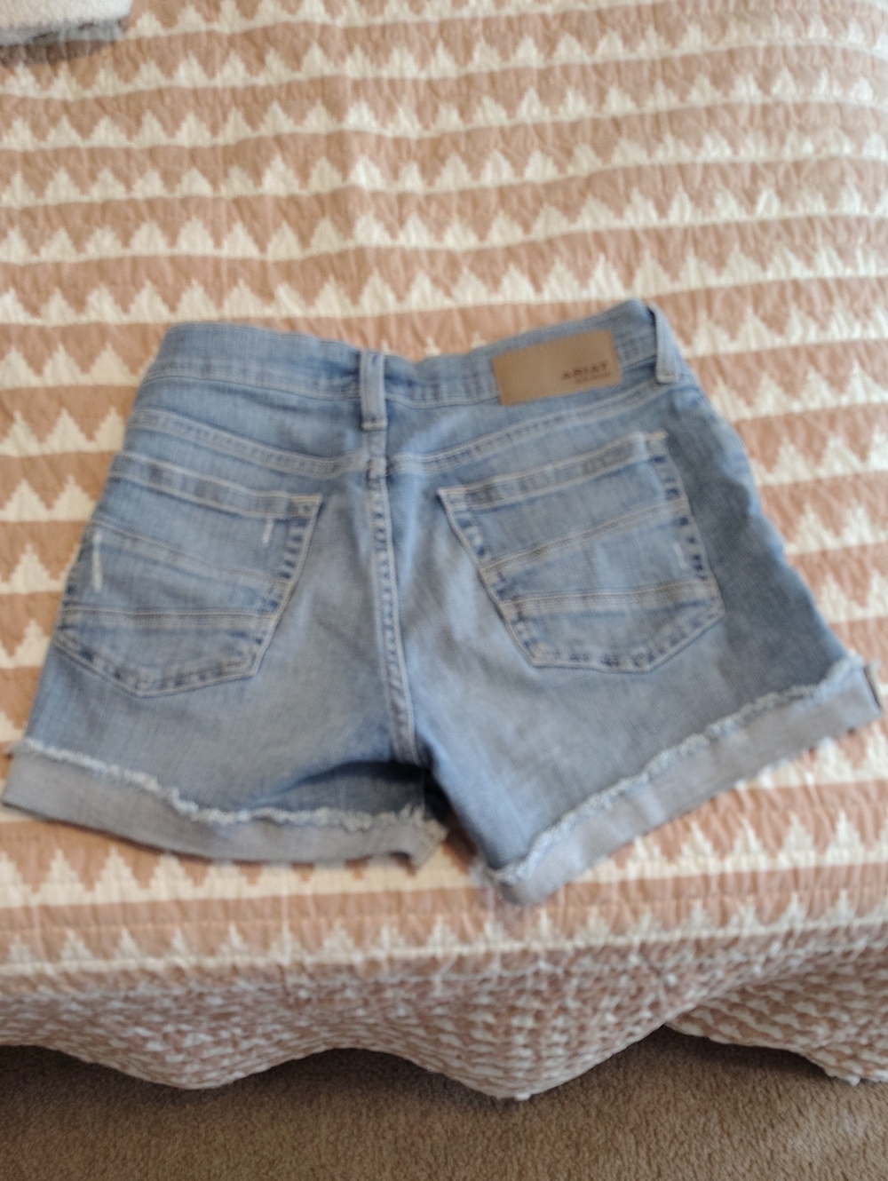 Ariat Light Wash Denim Shorts - Women
